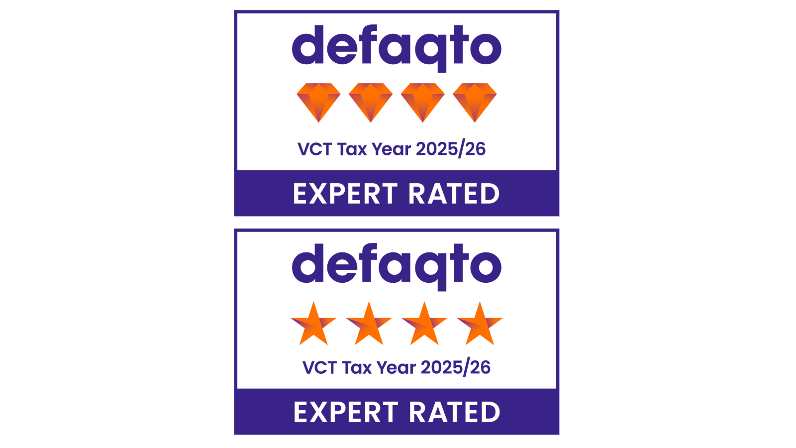 Defaqto 2026 VCT combined